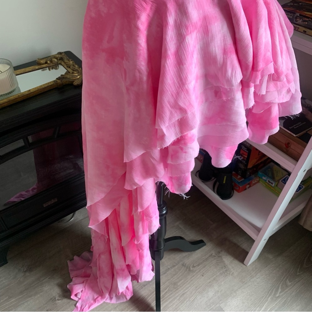 Bronx and Banco Pink Strapless Mini Dress - Picture 9 of 15